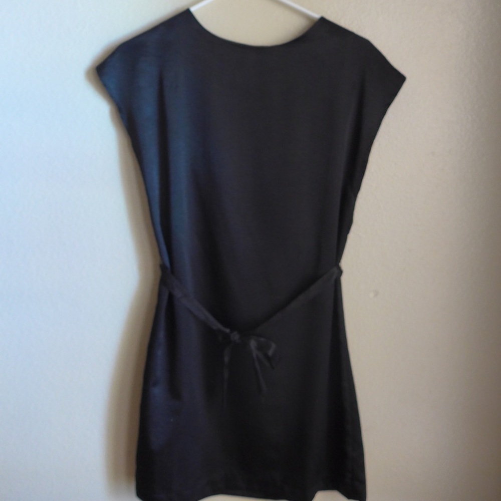ASOS Black sleeveless cocktail dress